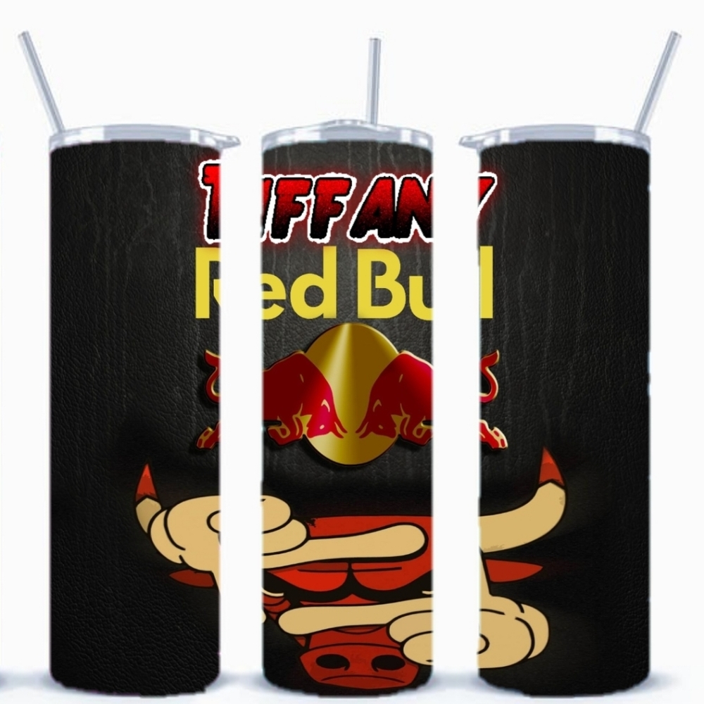 Red bull personalized tumbler